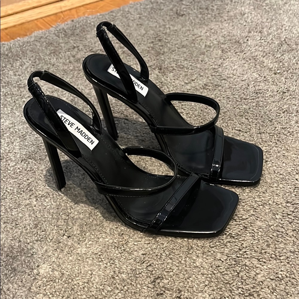 Steve Madden Black Stiletto Heels